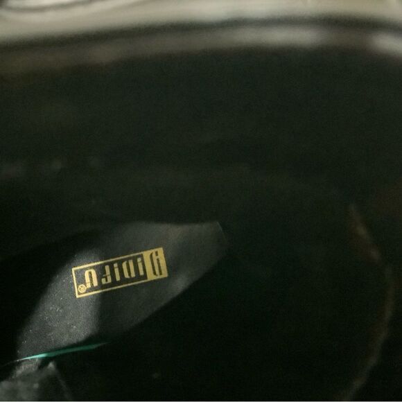 IDIFU Women Dressy Chunky Heel Ankle Boots Pointed Toe Metal Boots Size 8.5 - Picture 9 of 11